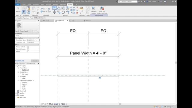 How to Work With Parametric Arrays and Constraints in Revit Families смотреть онлайн
