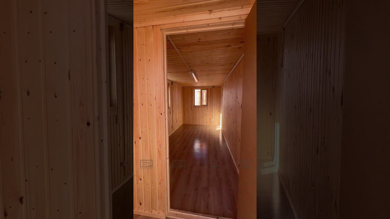 Бытовка БК-2 в вагонке с двумя окнами смотреть онлайн