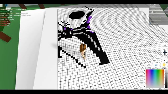 Roblox Pixel Art Creator-Jack and Sally смотреть онлайн