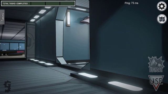 AMONG US in 3D! - Skeld Map смотреть онлайн