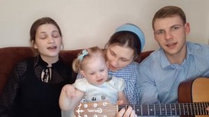 Очень красивая и трогательная песня Пасхальная песня В ВОСКРЕСЕНЬЕ ПЕРВОМ. 7я Дегтяревых. Пасха 202