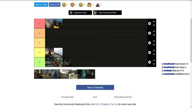 Tier Lists - Part 02 (Official Stream) смотреть онлайн