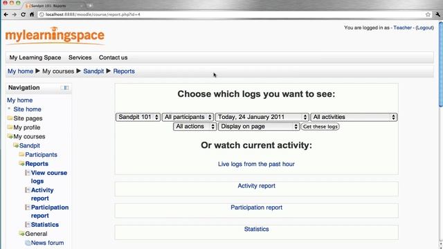 Moodle - Reports - 040 смотреть онлайн