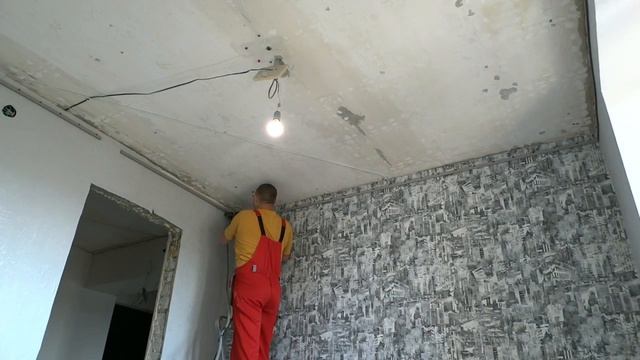 ПОДГОТОВКА перед монтажом НАТЯЖНОГО ПОТОЛКА #1. Натяжные потолки. смотреть онлайн