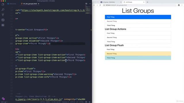 How to List Groups in Bootstrap 4 || List Group in Bootstrap 4 || #TheWebSeeker смотреть онлайн