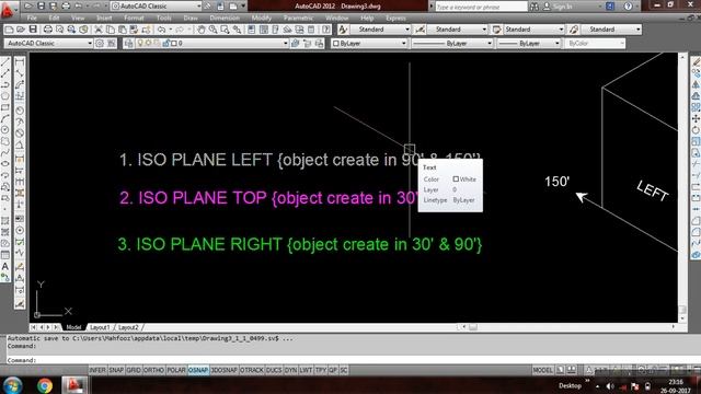 Isometric Introduction in Autocad || Isometric in Autocad || basic knowledge of Isometric смотреть онлайн