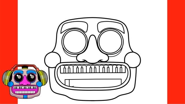 How to Draw DJ MUSIC MAN Five Nights at Freddy's: Security Breach смотреть онлайн