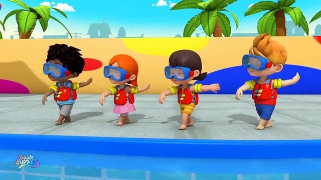 The Colors Song | Learn Colors | Nursery Rhymes and Kids Songs with Boom Buddies | Preschool Videos смотреть онлайн