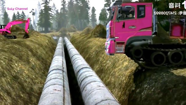 EXCAVATOR, DUMP TRUCK DANCE FUNNY - TRUCK DANCE TIK TOK - TRUK JOGET LUCU смотреть онлайн