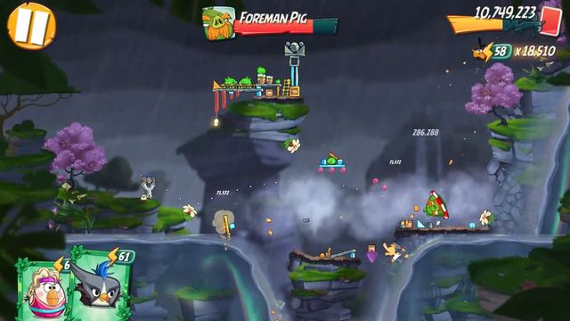 Angry Birds 2 level 1633 gameplay смотреть онлайн