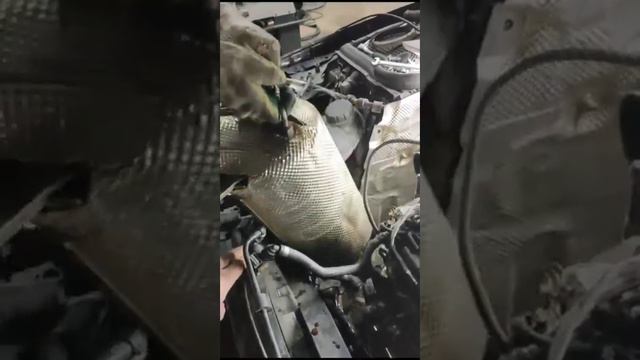 Удаление сажевого фильтра Mercedes E200 2019 смотреть онлайн