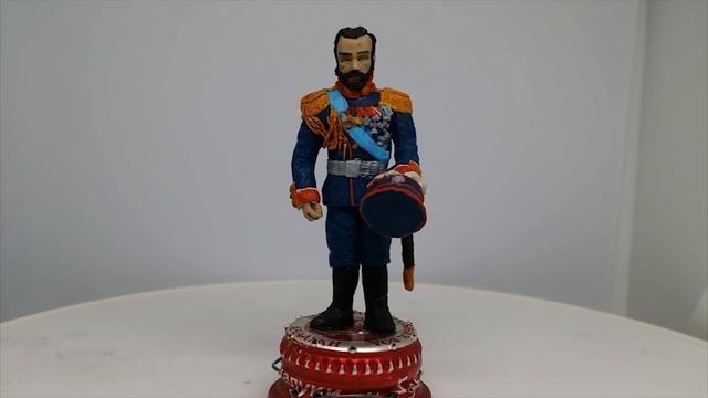 Лепка из пластилина. Николай второй из полимерной глины. Фигурка Николая. Николай фигурка. смотреть онлайн