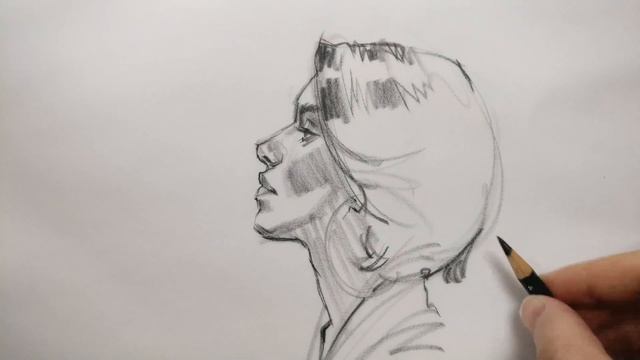 Quick Sketch and Tone | Drawing Timelapse #6 by Dylan Choonhachat смотреть онлайн