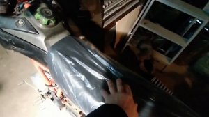 Мопед Colt. Примерка сидений от мопеда сигма и альфа.