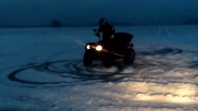 Polar Fox 500-600cc.Drift On Ice