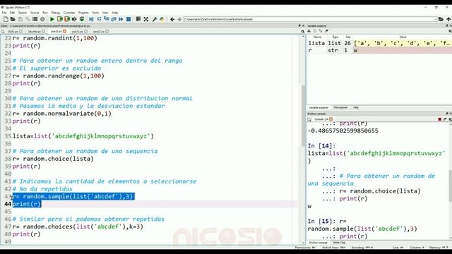 Random - 10 - Python Avanzado tutorial en español смотреть онлайн