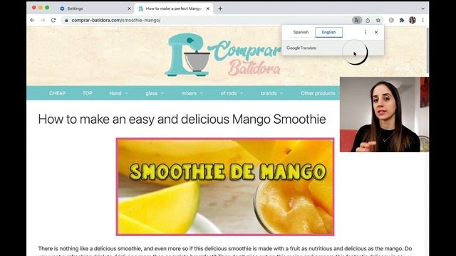 How to Google Translate a Website in Google Chrome смотреть онлайн