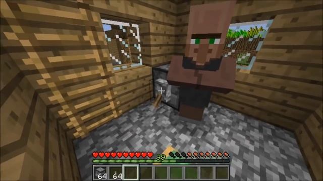 Villagers Armor secret KILL Zombies! [REALLY WORKS] | Minecraft смотреть онлайн