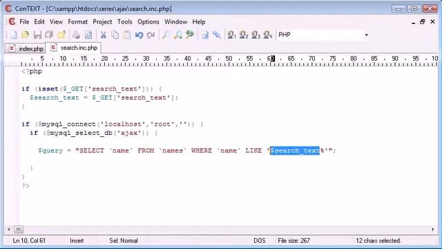Beginner PHP Auto Suggest Application Part 4 android training|android training company смотреть онлайн