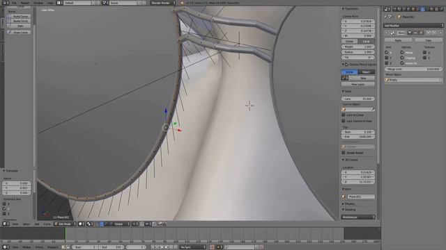 Модные очки для персонажа в Blender 2.79 смотреть онлайн