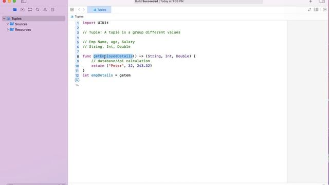 Tuple || Swift || XCode || iOS || Sanjeev Mishra смотреть онлайн