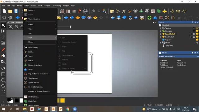 Artcam 2018 Step By Step Tutorial Artcam 2018 tutorial for beginners| How to Start Artcam 2018 Day- смотреть онлайн