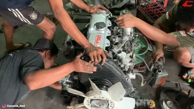 MESIN Toyota Hilux 2LT TURBO CT26 смотреть онлайн