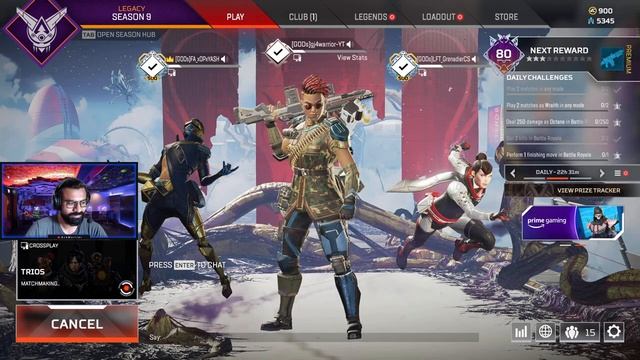 ?LIVE - Apex Grind & CSGO Afterward | Masti Full Batti Gull | 1440p | GJ4Warrior Live #192 смотреть онлайн