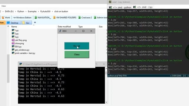 Python Auto Click on Button смотреть онлайн