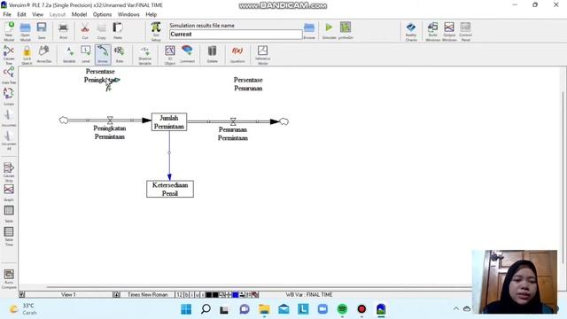 MODUL 3 VENSIM - KELOMPOK 103 (20-136 & 20-138) смотреть онлайн
