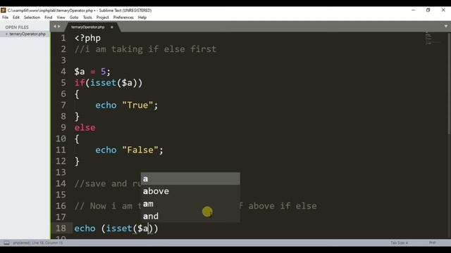 [Solved] What are the PHP operators “?” and “:” called and what do they do? смотреть онлайн