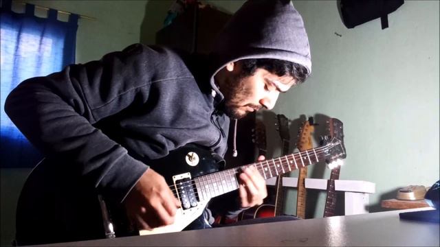 Don't Cry solo - Les paul cover (Epiphone les paul 100) смотреть онлайн