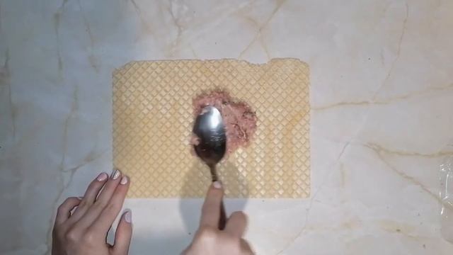 Вафельная Мясная Закуска! Это Очень Вкусно! | Удивит Точно Всех! смотреть онлайн