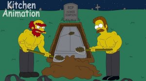 HOMER SIMPSON FUNERAL (FAN ANIMATION)