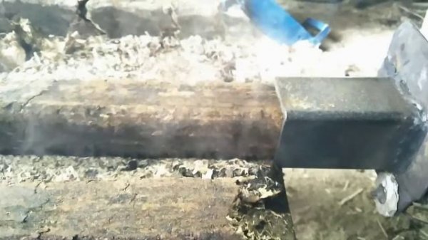 Pini-Kay.Самодельный пресс для топливных брикетов.Шнековый.