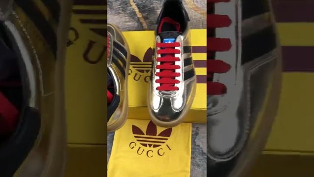 Adidas x Gucci Gazelle Sneakers смотреть онлайн