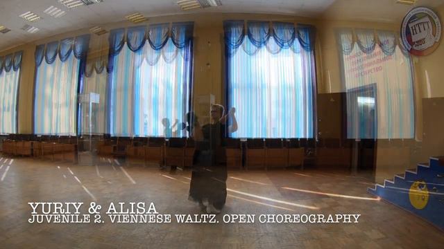 YURIY & ALISA. JUVENILE 2. VIENNESE WALTZ. OPEN CHOREOGRAPHY смотреть онлайн