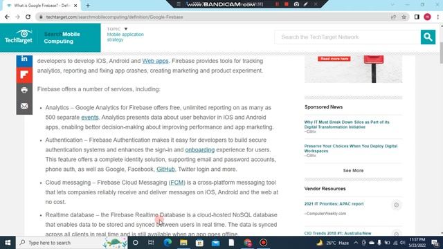 What is Google Firebase and how its works? смотреть онлайн