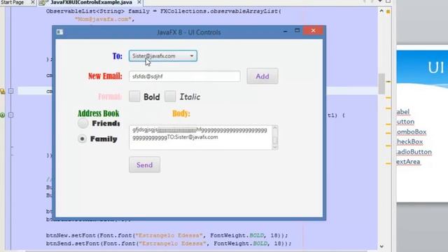 JavaFX 8 Tutorial - UI Controls - #21 смотреть онлайн
