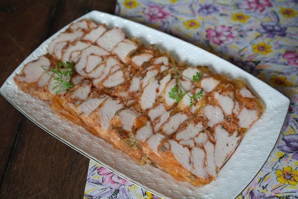 Мраморное мясо, запеченное в духовке - приготовления из курицы смотреть онлайн