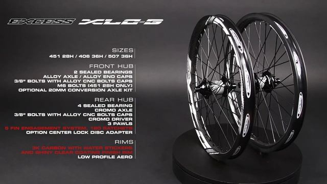 EXCESS XLC WHEELSETS RANGE PRESENTATION
