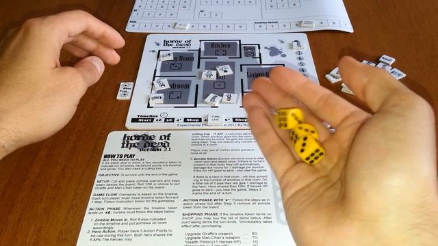 Horde of the Dead - соло настольная игра (PNP) смотреть онлайн