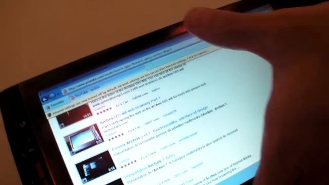 Archos 9 at Archos Event in Paris смотреть онлайн