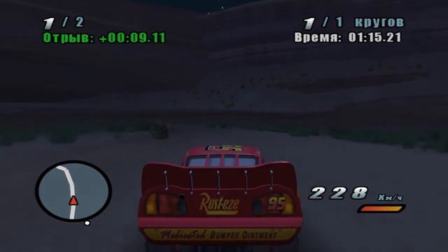 Тачки. Молния Маквин. Прохождение на русском. Игра. Cars. Серия №6. смотреть онлайн