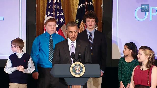 President Obama Delivers Remarks at the White House Student Film Festival смотреть онлайн