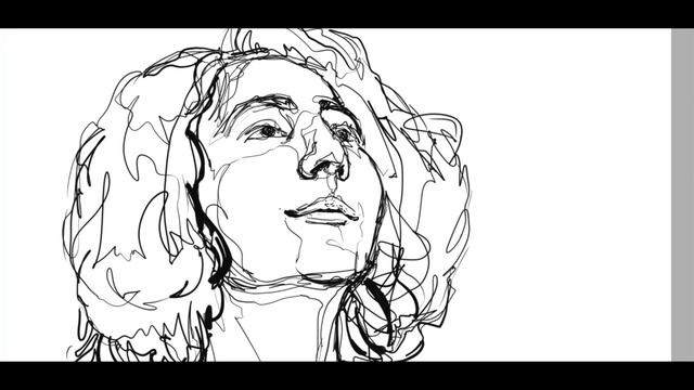 TimeLapse Portrait of girl in SAI / Портрет девушки в SAI смотреть онлайн