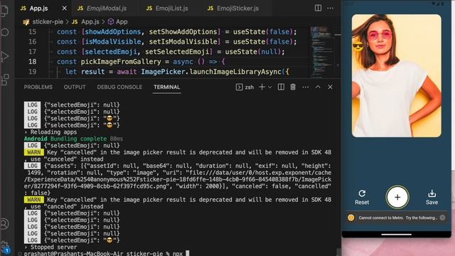 Part 3 | Adding Reanimated and Gesture Handler To Our Sticker App смотреть онлайн