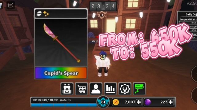 [New value's] pol scythe raise | and more | Survive The Killer [ ROBLOX ] sorry for late vid смотреть онлайн