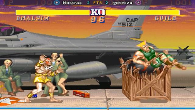 Street Fighter II': Champion Edition - Nostrax vs goteczu FT5 смотреть онлайн