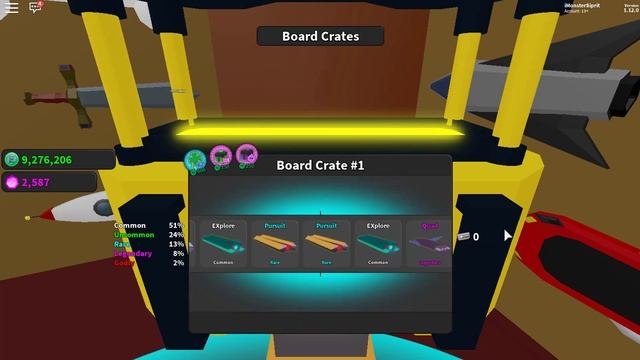 NEW HIDDEN SECRETS + CODES! X2 LUCK & GOT LEGENDARY HOVERBOARD In GHOST SIMULATOR!! [Roblox] смотреть онлайн
